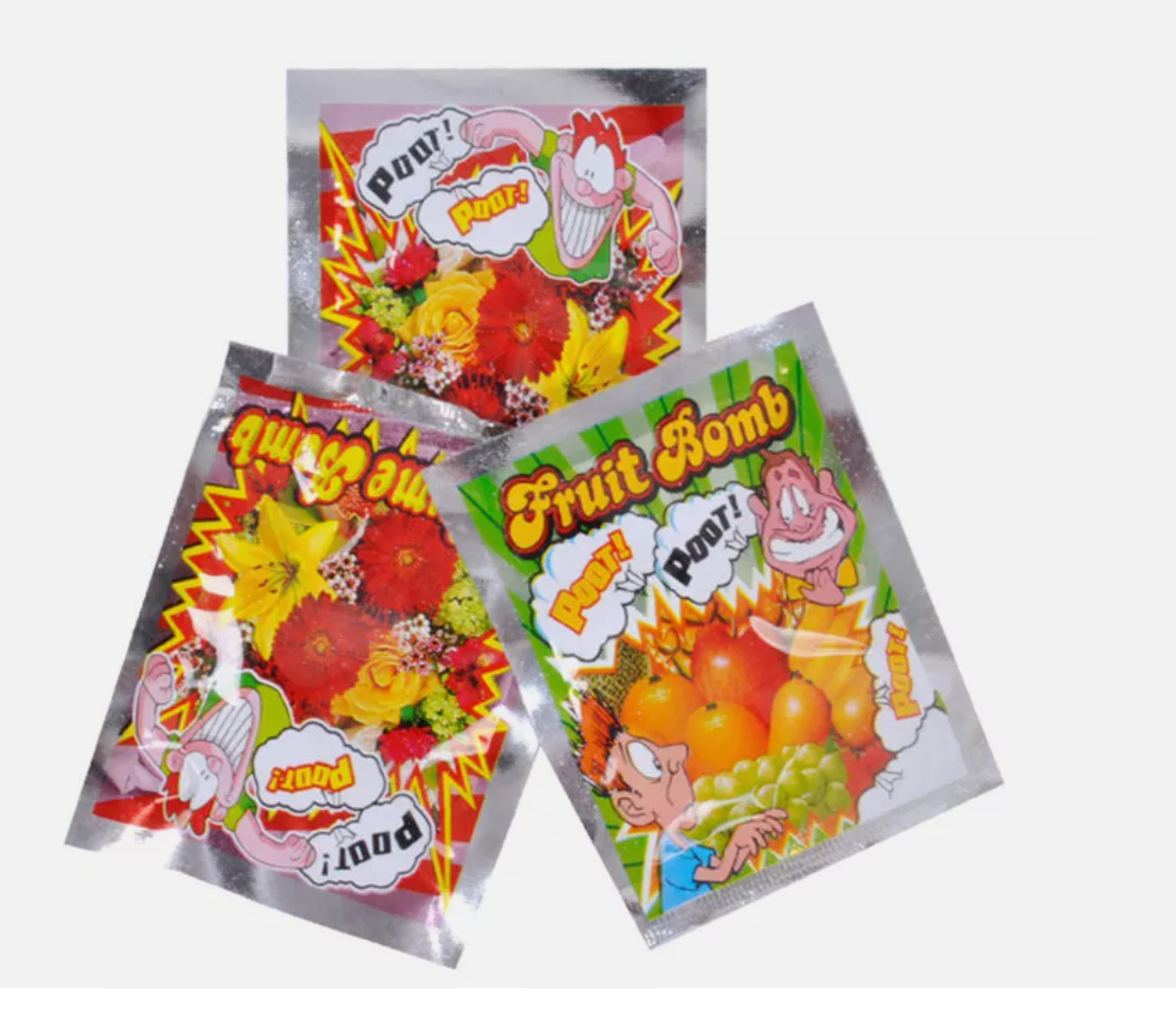 10xFart Bomb Bombs Bag Very Smelly Novelty Stink Prank Gag Trick Joke Game