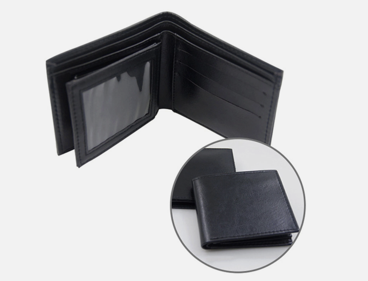 Magical Trick Fire Wallet Big Flame Magician Trick Stage Prop Tool PU Leather