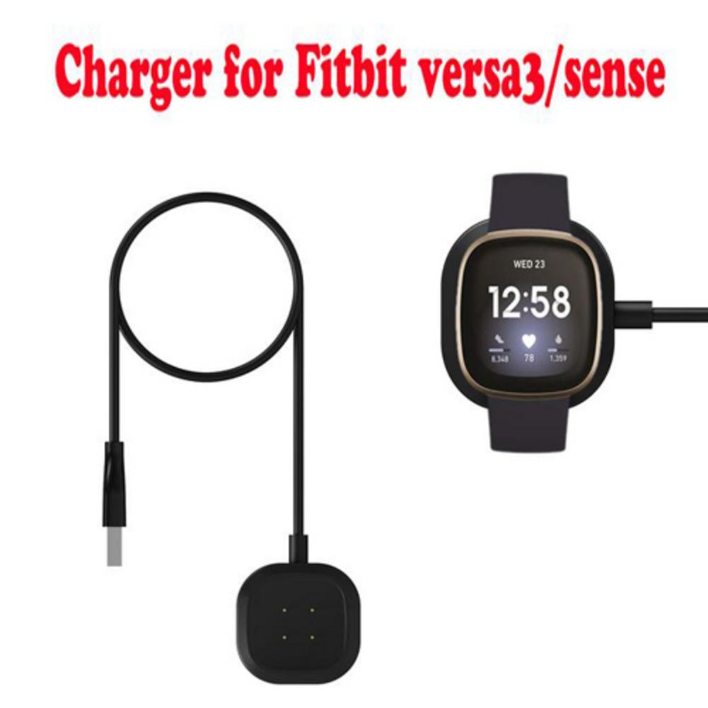 For Fitbit Versa 3 Versa 4 Sense USB Charger Cable Charging