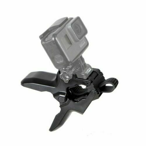 Jaws Flex Clamp Mount with Dual Adjustable Gooseneck for Gopro xiaoyi SJCAM