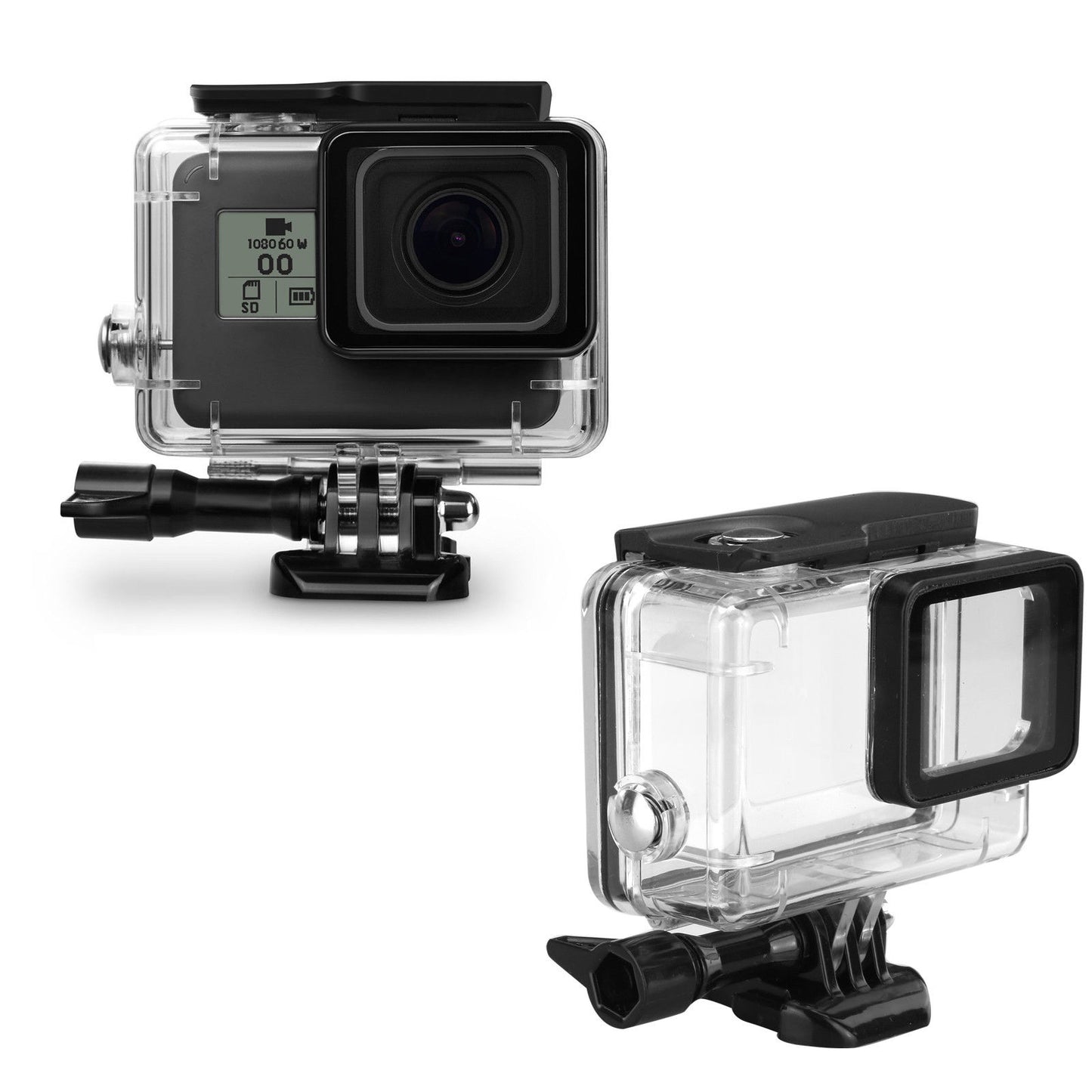 45M Underwater Waterproof Housing Case Protecting Cover Shell Gopro Hero 7 6 5