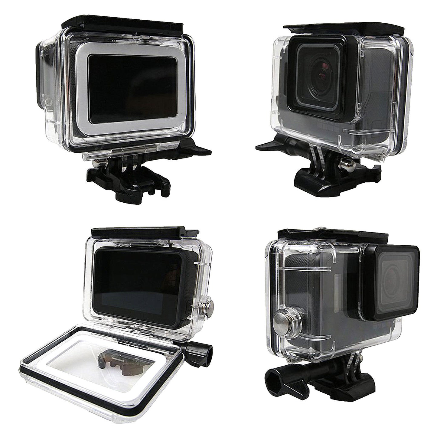 45M Underwater Waterproof Housing Case Protecting Cover Shell Gopro Hero 7 6 5