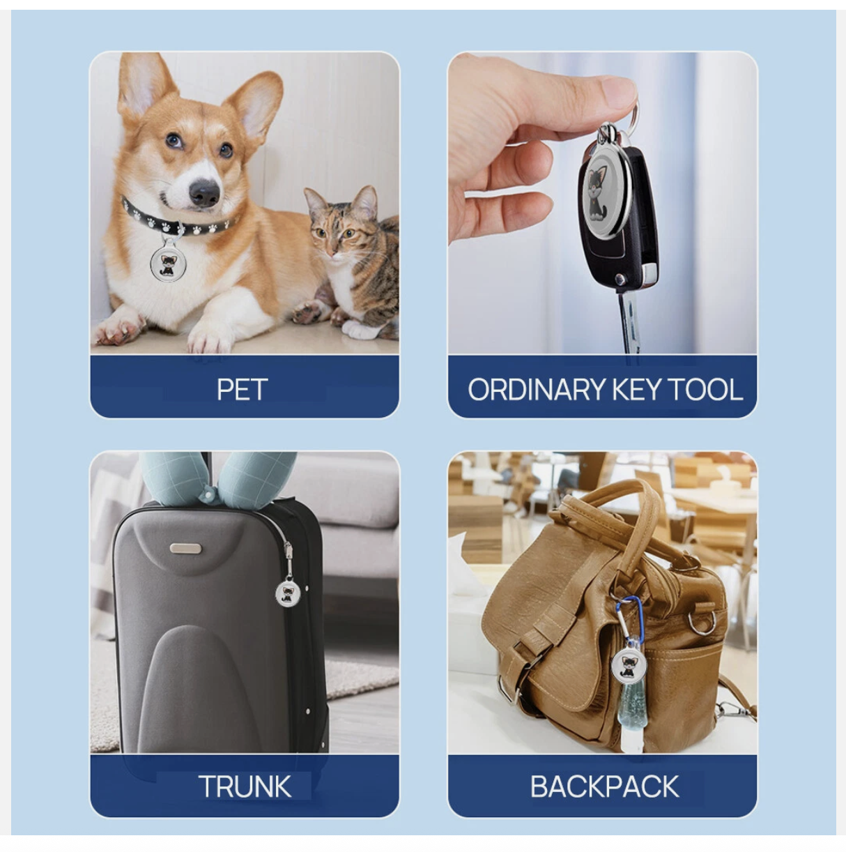 Waterproof GPS Dog Cat Pet Finder Tracker GSM Locator Collar Tracking Alarm