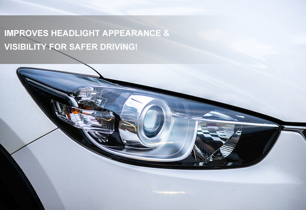 Car Headlight Restoration kit Fluid Repair Plastic Headlight Polish Cleaner