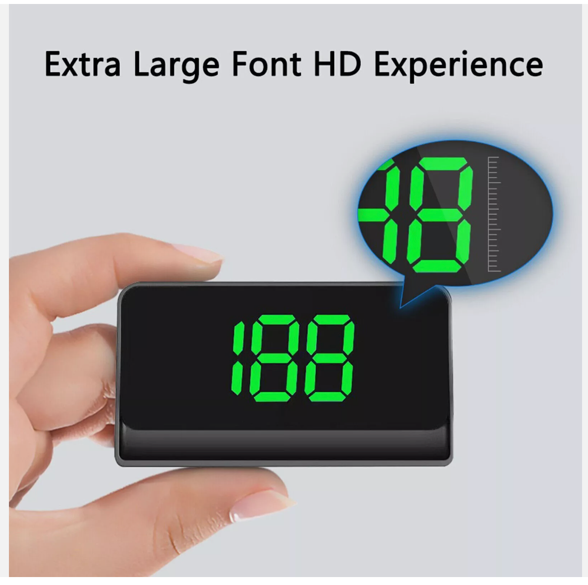 HUD GPS Head Up Display Speedometer Odometer Car Digital Speed Universal