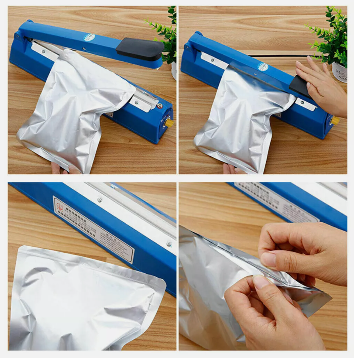 300mm Impulse Heat Sealer Sealing SAA Machine Electric/Plastic Poly Bag