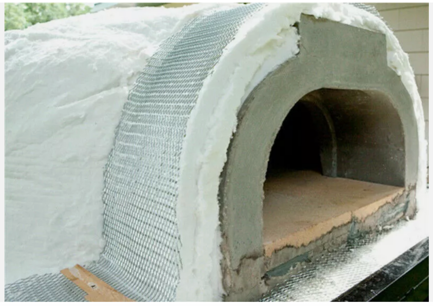 40mm Aluminum Foil Ceramic Fiber Blanket High Temp Fireproof Insulation Mat 1x0.61M