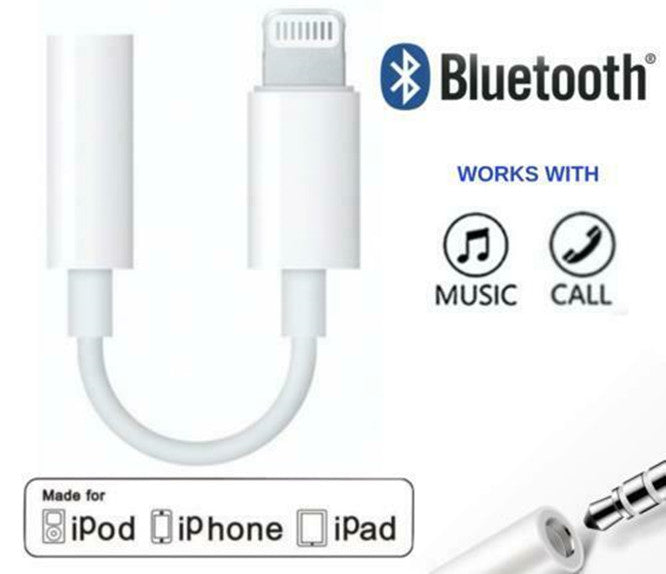 For iPhone to 3.5mm Headphone Jack Audio Adapter Music Aux Cable iPhone 13 12 11