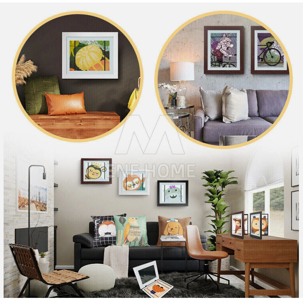 Kids Art Frames Children Art Projects Wooden Artwork Display Hold 150 Pictures