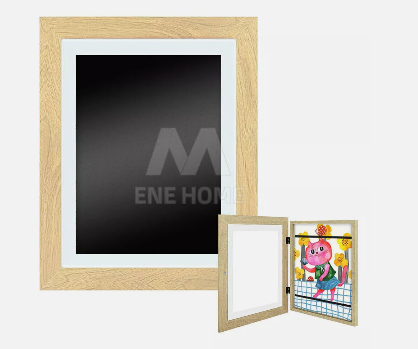 Kids Art Frames Children Art Projects Wooden Artwork Display Hold 150 Pictures