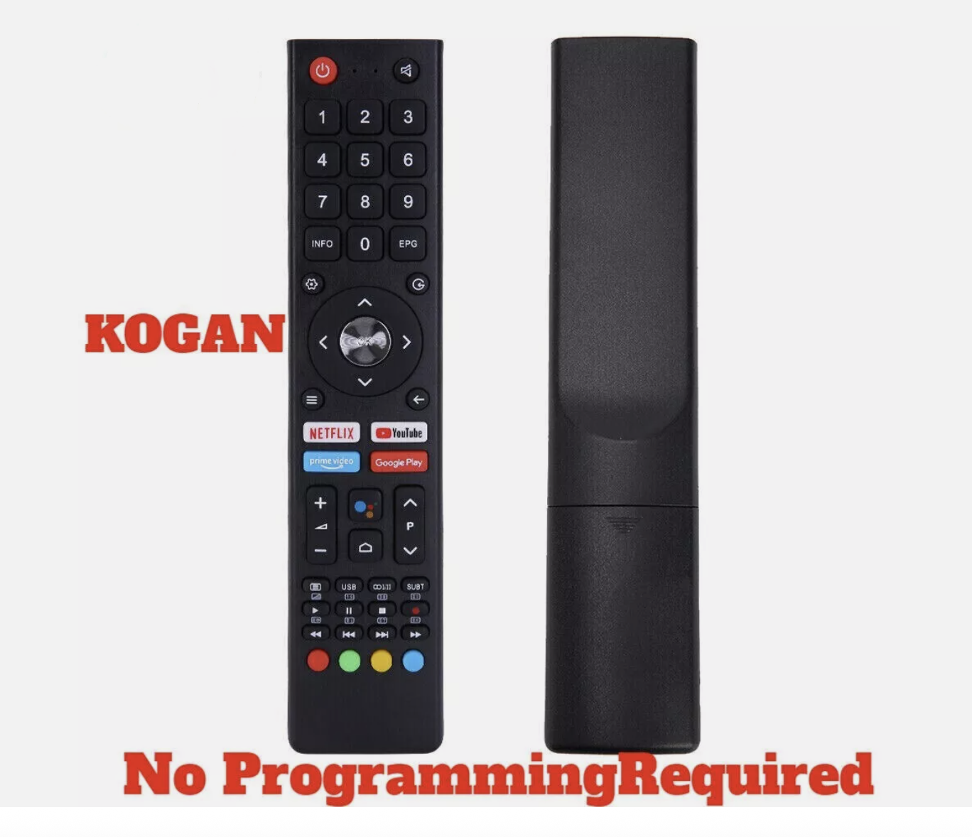 For Kogan TV Remote Control Smart Compatible Replacement Standard YDX137-G36