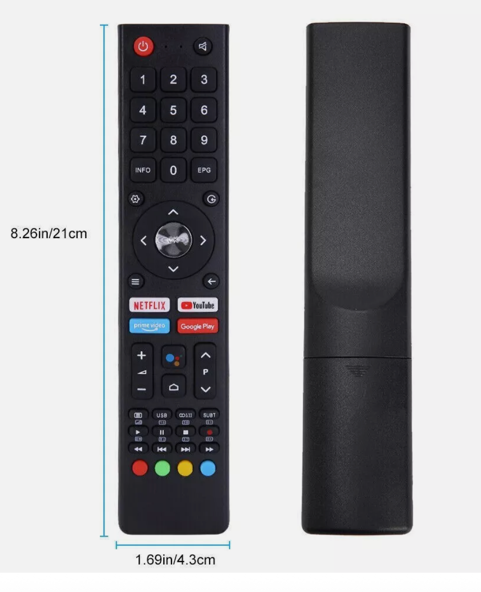 For Kogan TV Remote Control Smart Compatible Replacement Standard YDX137-G36