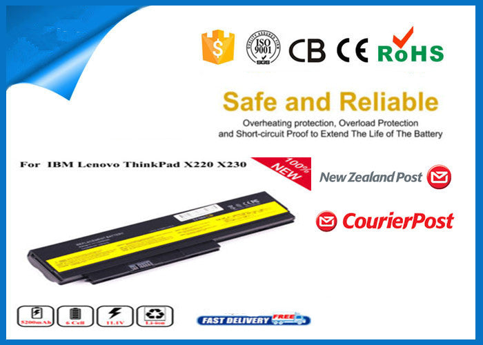 Battery for Lenovo ThinkPad OA36283 OA36307 0A36281 0A36282 X230 Laptop 5200mAh