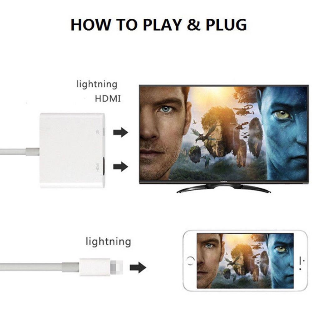 Lightning to HDMI Digital TV AV Adapter