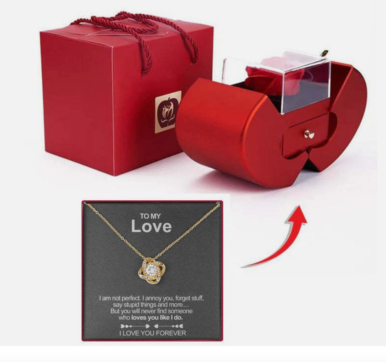 Eternal Flowers Rose Gift for Mom Wife Girlfriend Her on Anniversary Mothers Day