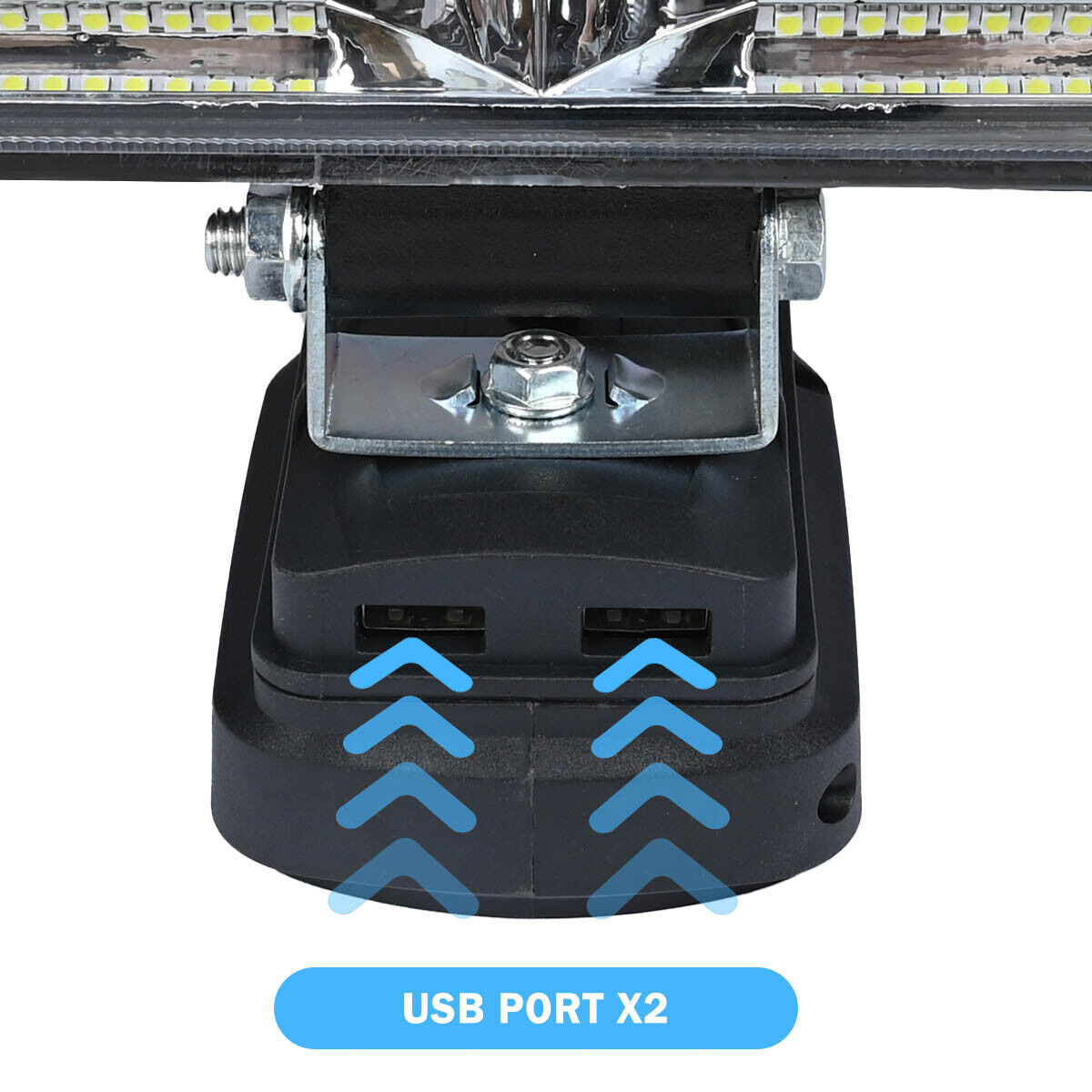 8'' LED Work Light Torch Camping Workshop Flashlights For Makita Battery