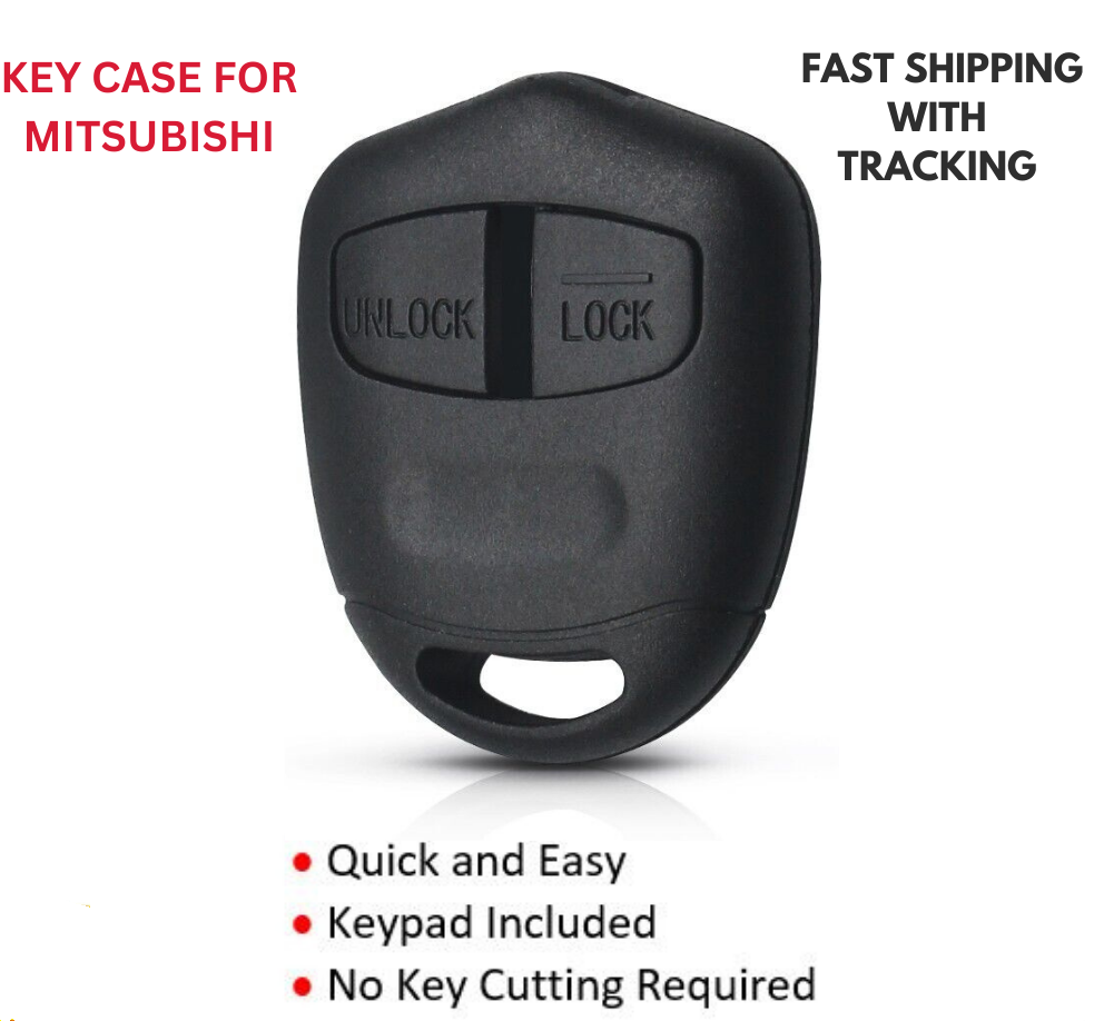 Key Remote Case Shell For Mitsubishi Lancer Outlander Pajero EVO Colt Grandis