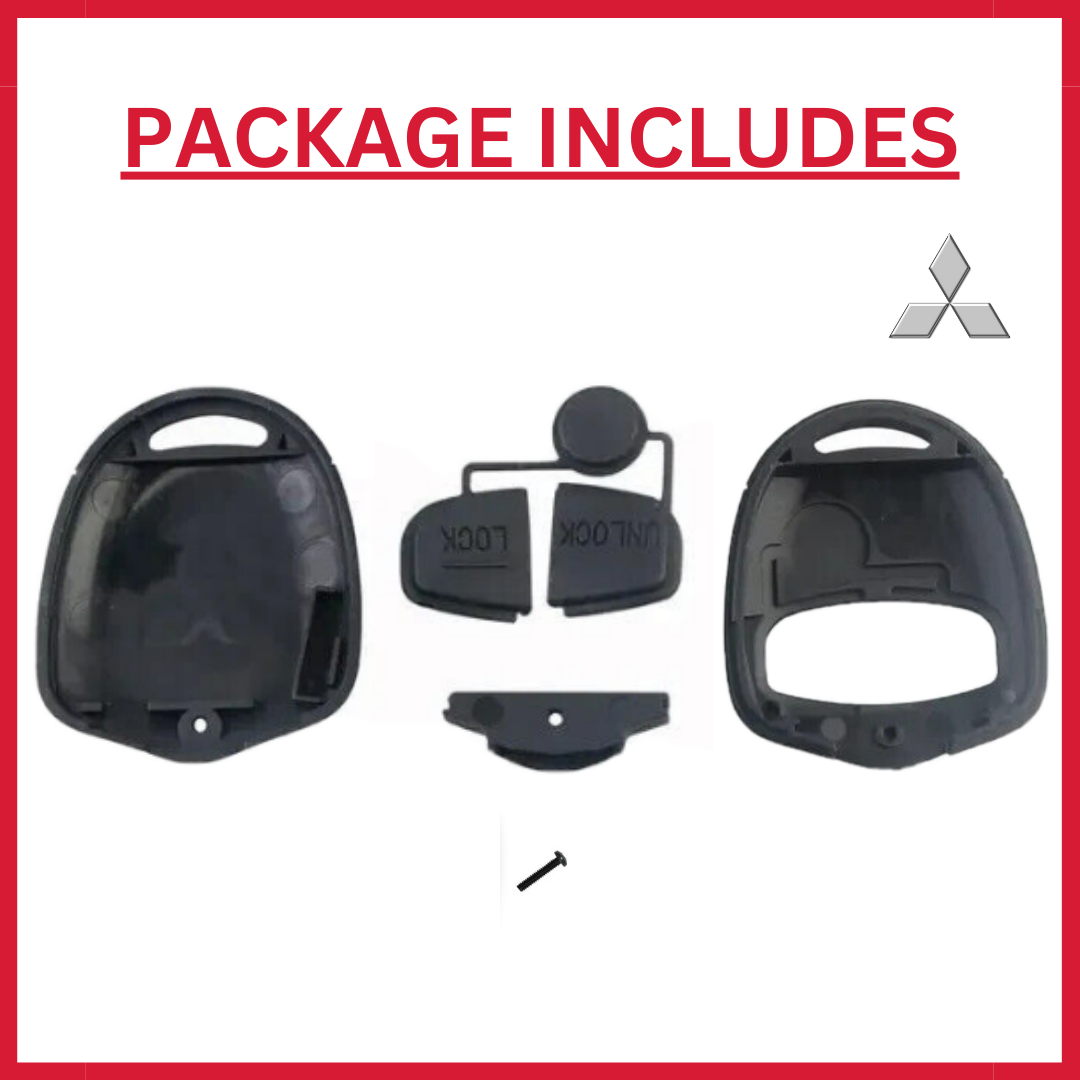Key Remote Case Shell For Mitsubishi Lancer Outlander Pajero EVO Colt Grandis