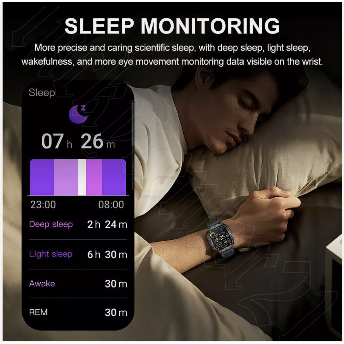 2025 Smart Watch For Men/Women Waterproof Smartwatch Bluetooth iPhone Samsung