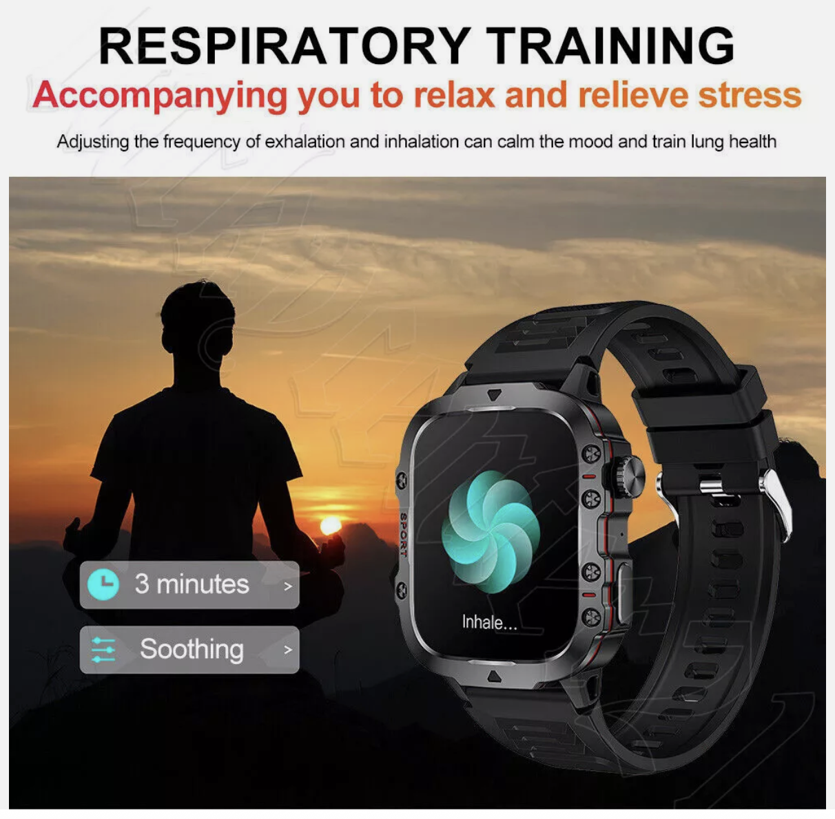 2025 Smart Watch For Men/Women Waterproof Smartwatch Bluetooth iPhone Samsung