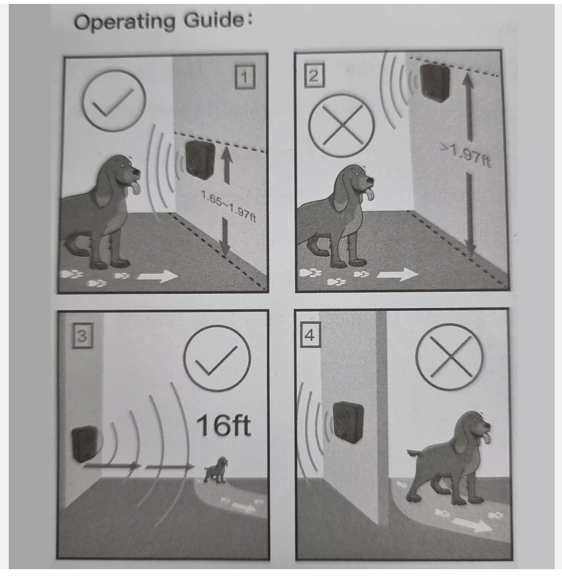 Outdoor Anti Bark Device Ultrasonic Dog Barking Control Stop Repeller Trainer