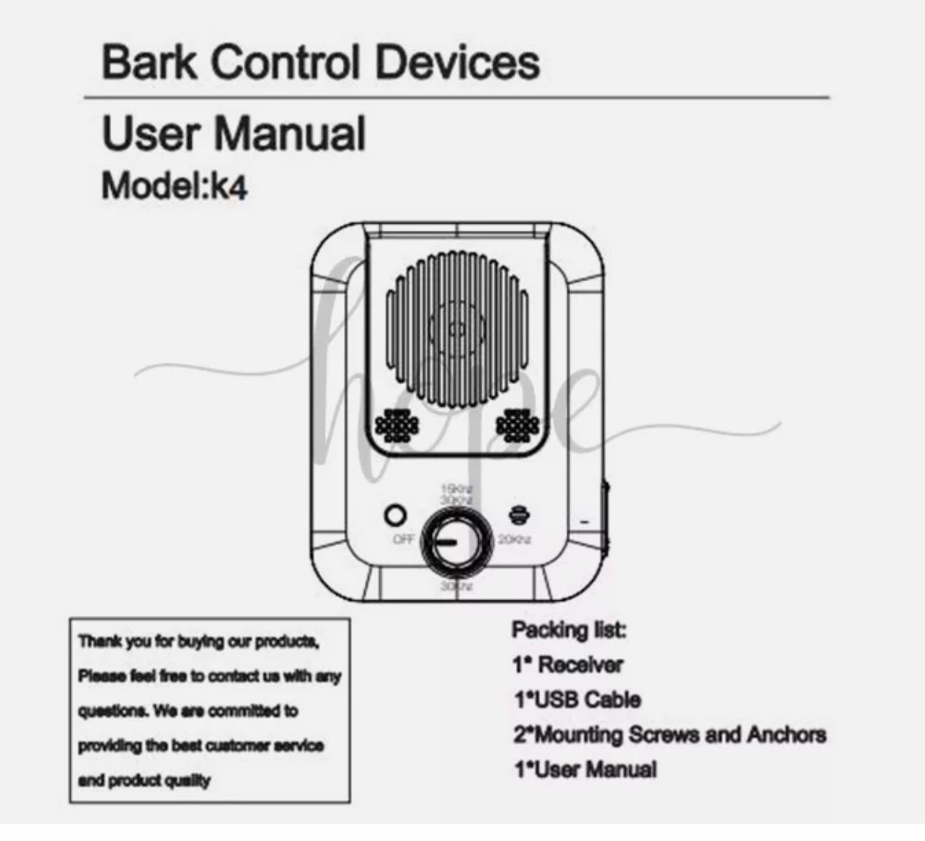 Outdoor Anti Bark Device Ultrasonic Dog Barking Control Stop Repeller Trainer