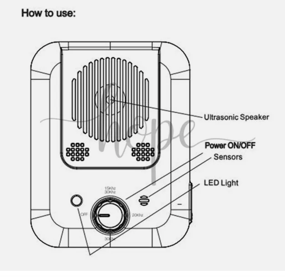Outdoor Anti Bark Device Ultrasonic Dog Barking Control Stop Repeller Trainer
