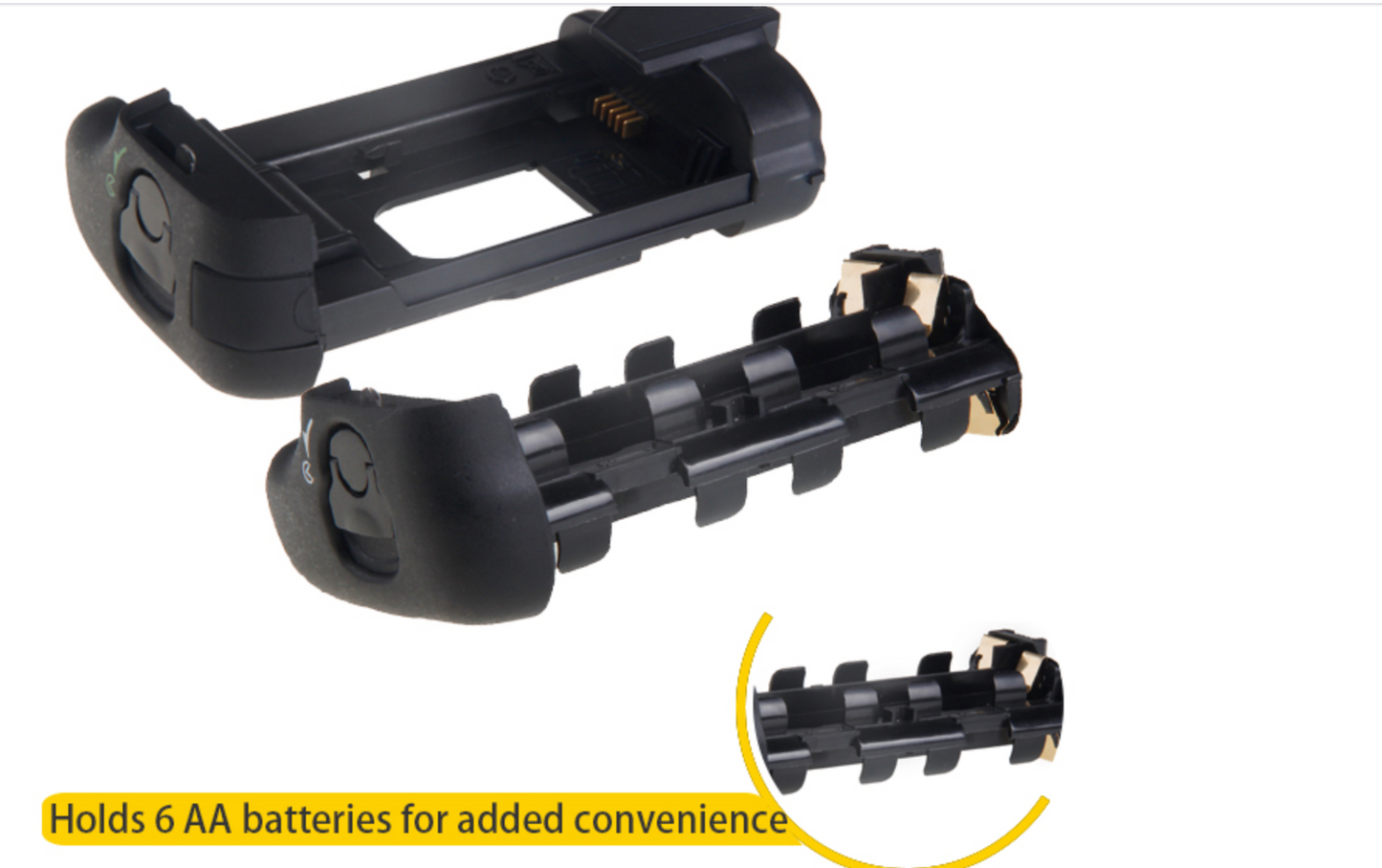 Battery Hand Grip for Nikon D7100 D7200 DSLR Camera Photo / MB-D15