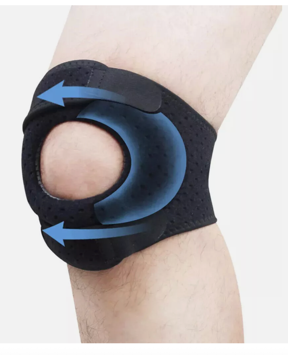Knee Brace Support Patella Stabilizing Compression Straps Adjustable