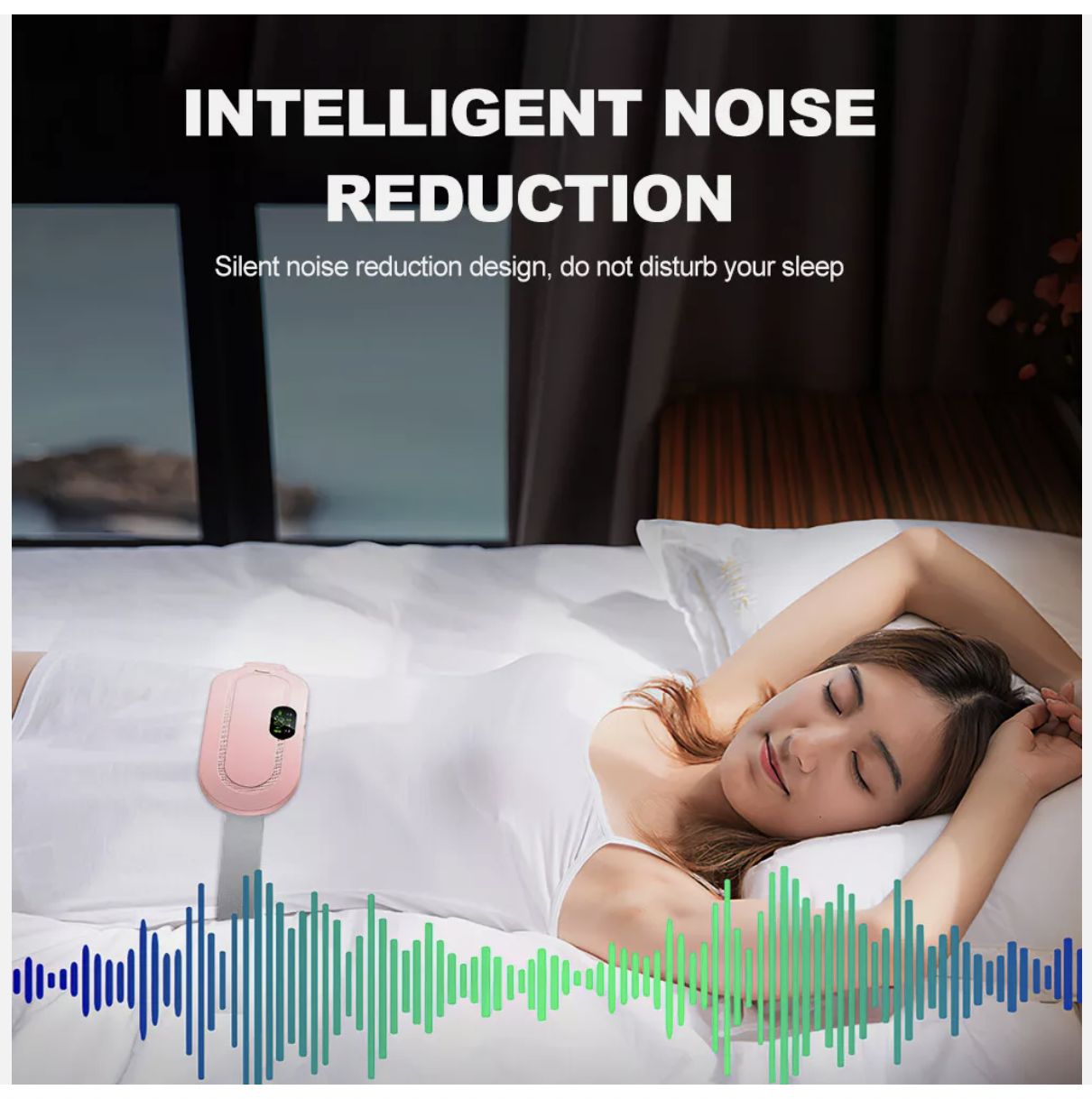 Electric Heating Pad Massage Period Pain Relieve Therapy Menstrual Cramp Belt