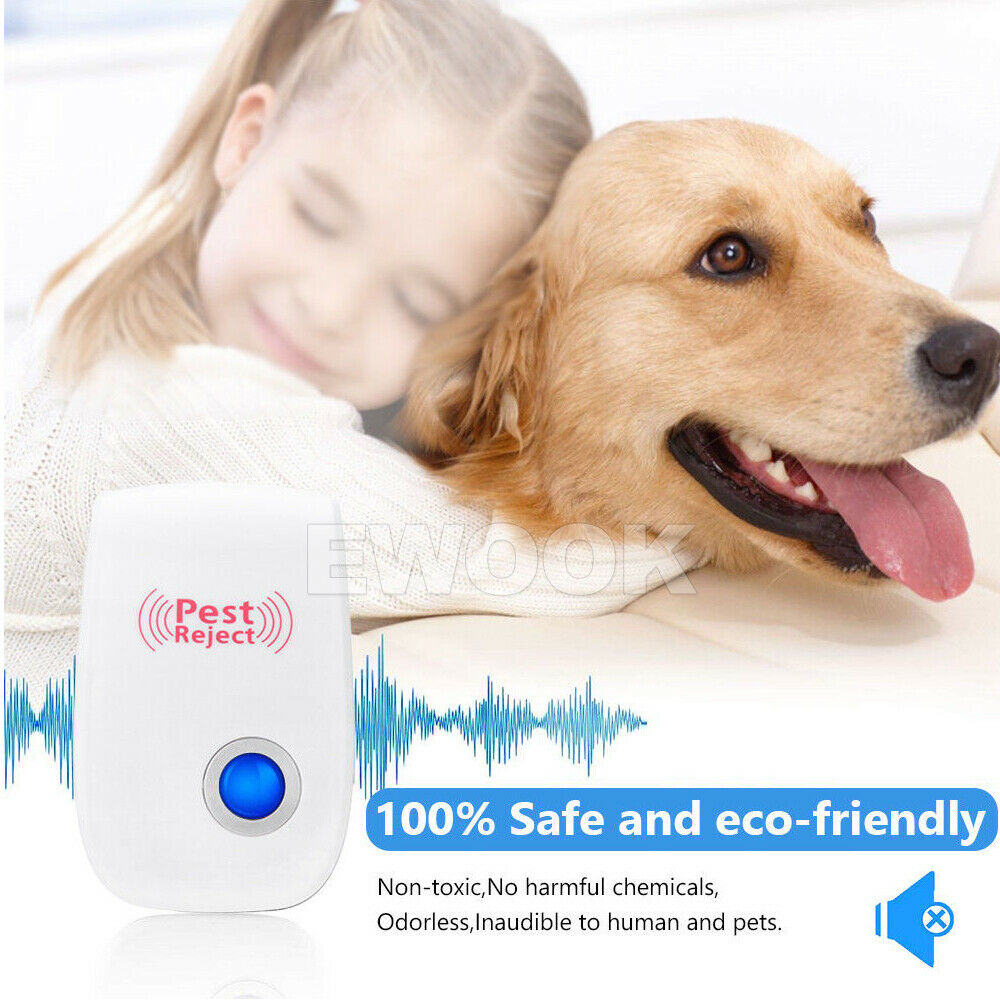 Pest Repeller Reject Ultrasonic Electronic Mouse Rat Mosquito Insect Control