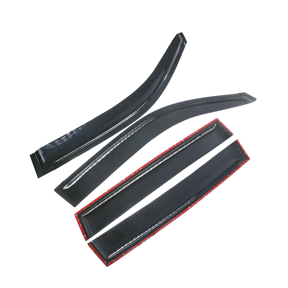 4x Weather Shield Window Visors for Toyota Land Cruiser Prado 150 2010-2023