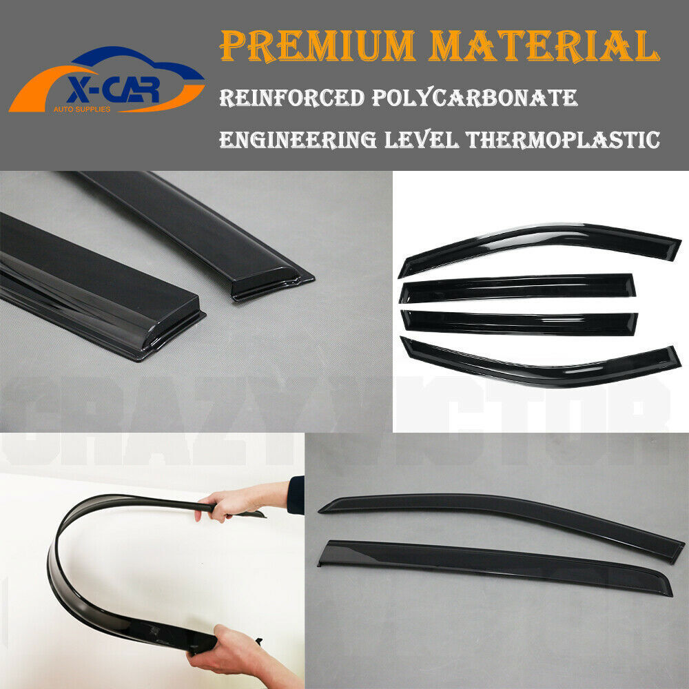 4pcs Weather Shields Weathershield Window Visors for Toyota Rav4 RAV 4 2019-2022
