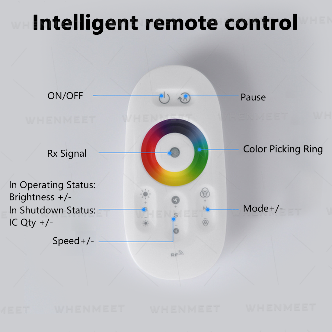 RGB LED Floor Corner Lamp Light Stand Streaming Room Gaming Room Decoration