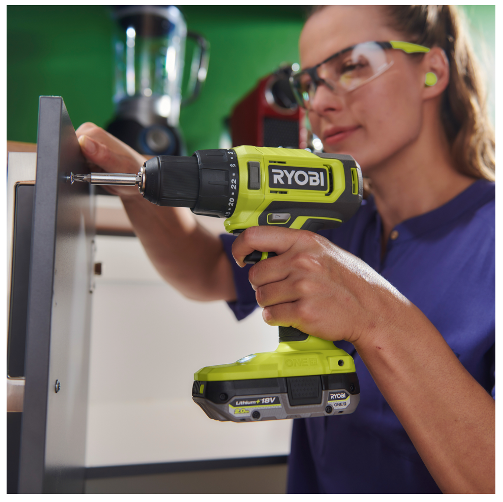 Ryobi 18V ONE+ Drill Driver RDD18 - Tool Only