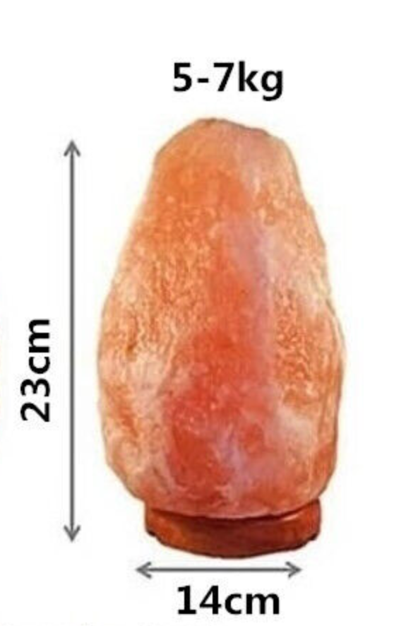 HIMALAYAN SALT LAMP Natural Pink Crystal Rock Dimmer Switch Night Light 5-7KG
