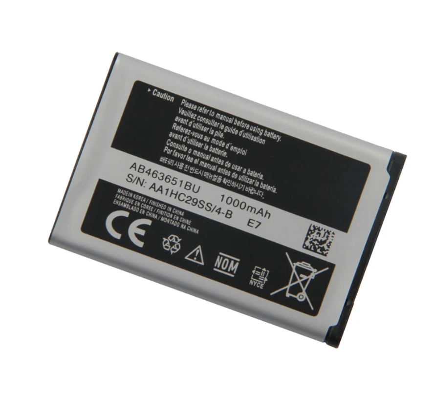 Battery For Samsung AB463651BC AB463651BE AB463651BEC AB463651BU AB463651BA