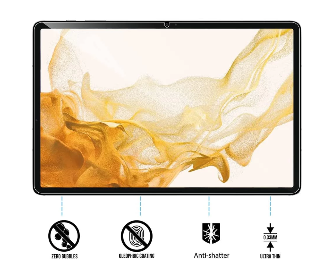 Samsung Galaxy Tab S8 Ultra S9 Ultra Full Tempered Glass Screen Protector