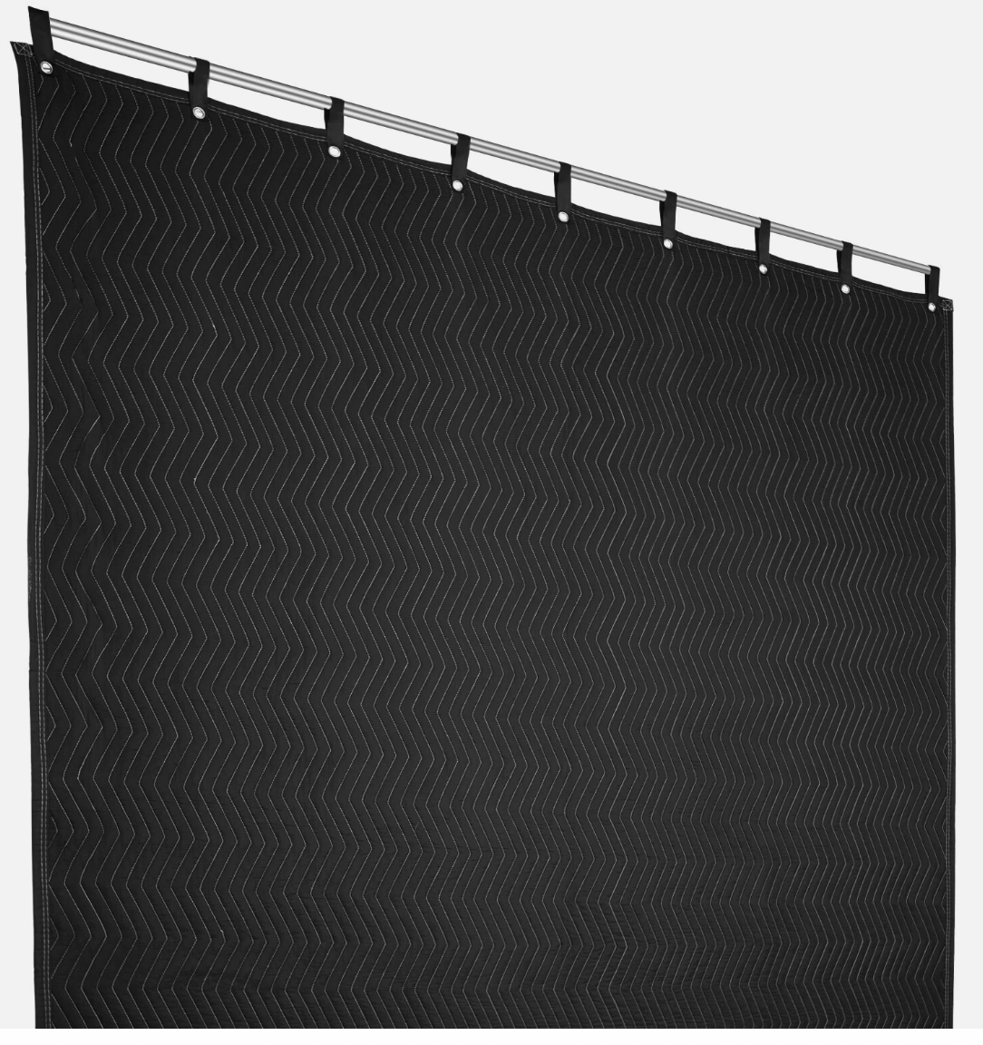 VEVOR Sound Dampening Blanket 2438x2032mm Noise Liner Blanket Blackout Curtain
