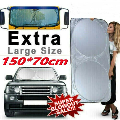 Car Sun Shade Visor Van SUV Windscreen Sunshade Car Cover Protector Cooler