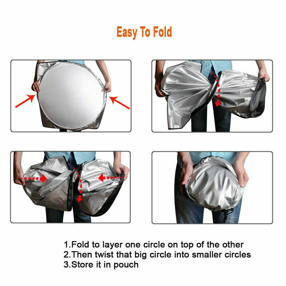 Car Sun Shade Visor Van SUV Windscreen Sunshade Car Cover Protector Cooler