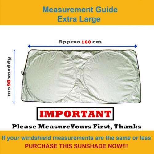 Car Sun Shade Visor Van SUV Windscreen Sunshade Car Cover Protector Cooler