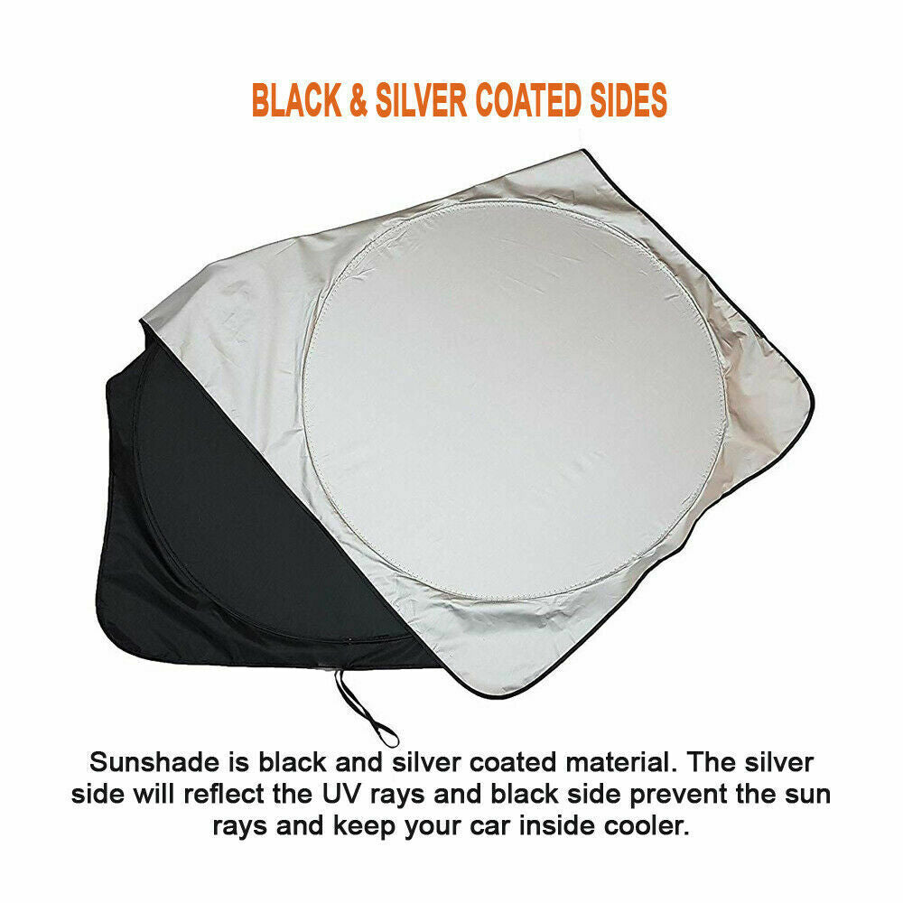 Car Sun Shade Visor Van SUV Windscreen Sunshade Car Cover Protector Cooler