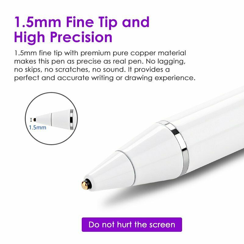 Rechargeable Active Screen Stylus Pen Drawing Pen For iPhone iPad Tablet Android