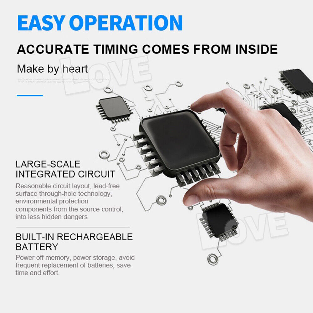 240V Digital Timer Switch Automation Socket Electric Programmable Power
