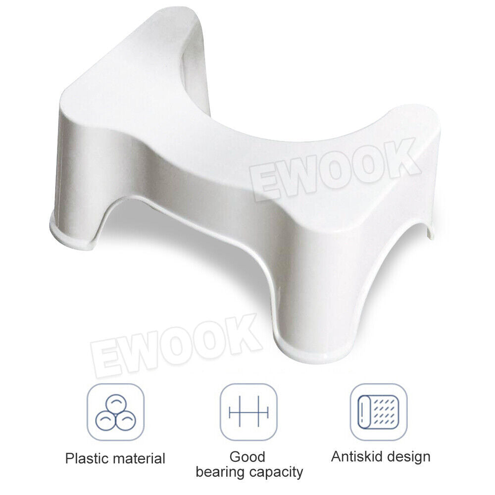 Sit & Squat Squatty Potty Stool Eco Toilet Step Stool Healthy Colon Bathroom