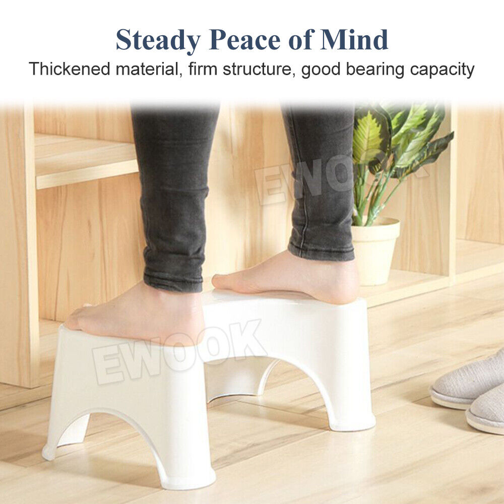 Sit & Squat Squatty Potty Stool Eco Toilet Step Stool Healthy Colon Bathroom