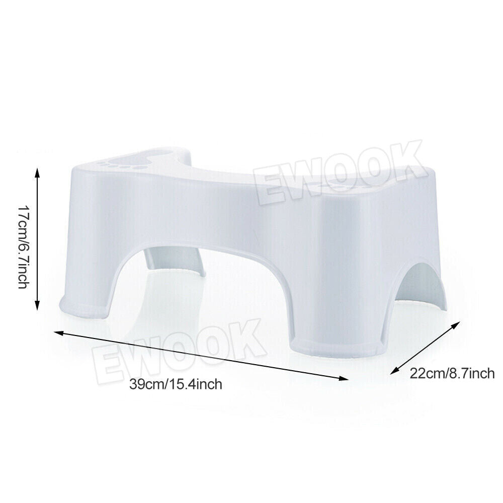 Sit & Squat Squatty Potty Stool Eco Toilet Step Stool Healthy Colon Bathroom