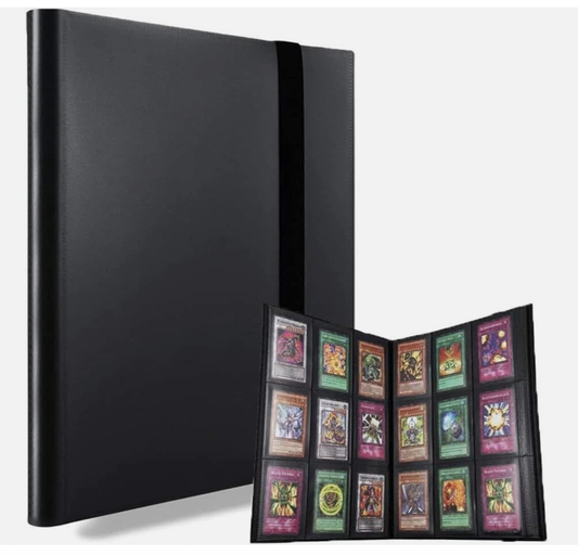 360 Cards 9 Pocket Card Bag Binder Zip Trading Card Album Collectors Folder Case