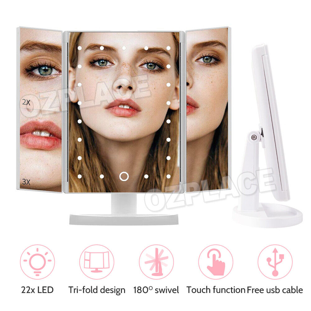 Trifold Makeup Mirror Vanity